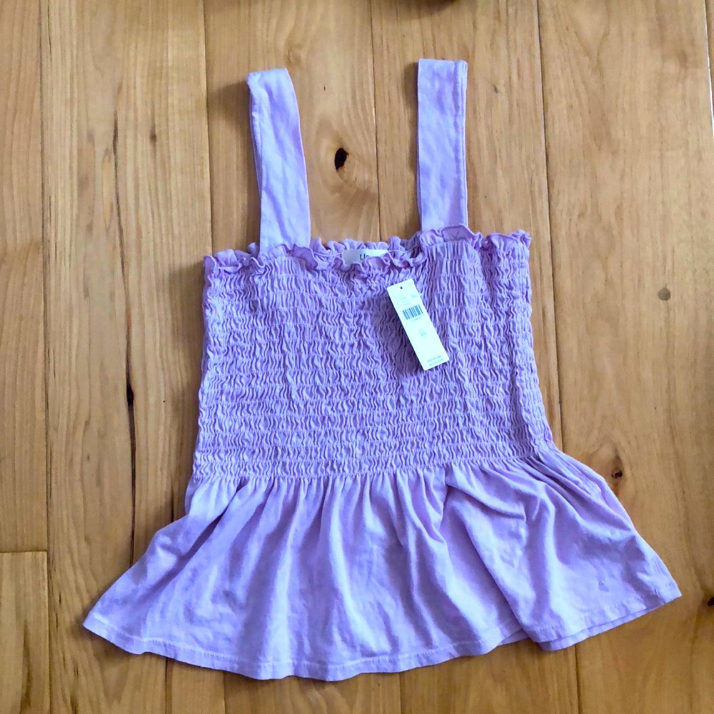 NWT Anthropologie Lilac Top